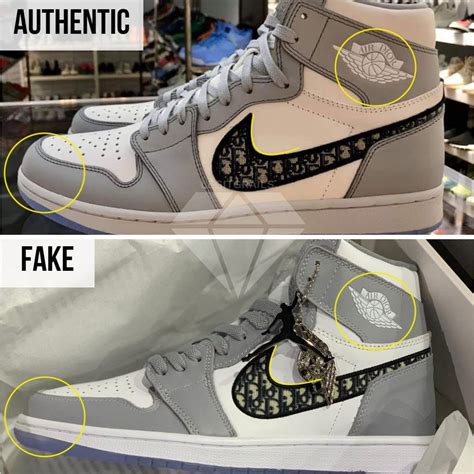 dior jordan 1 high real vs fake|jordan dior original.